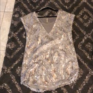 Sequin after People dress